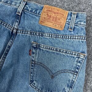 Vintage Levis 505 Jean Men 36x34 (FIT34) Regular Straight Y2k 90s Denim